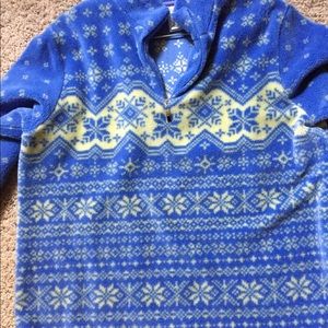 Fair isle Fleece and matching tee